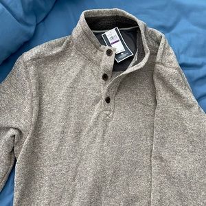 NWT Men’s XXL Three Button Dress Fleece Shirt